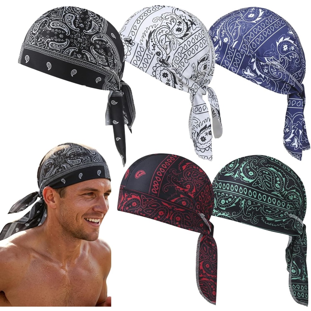 Aero Cycling Helmet - 1-5 Pezzi Sottocasco Rinfrescante Traspirante Anti-sudore,