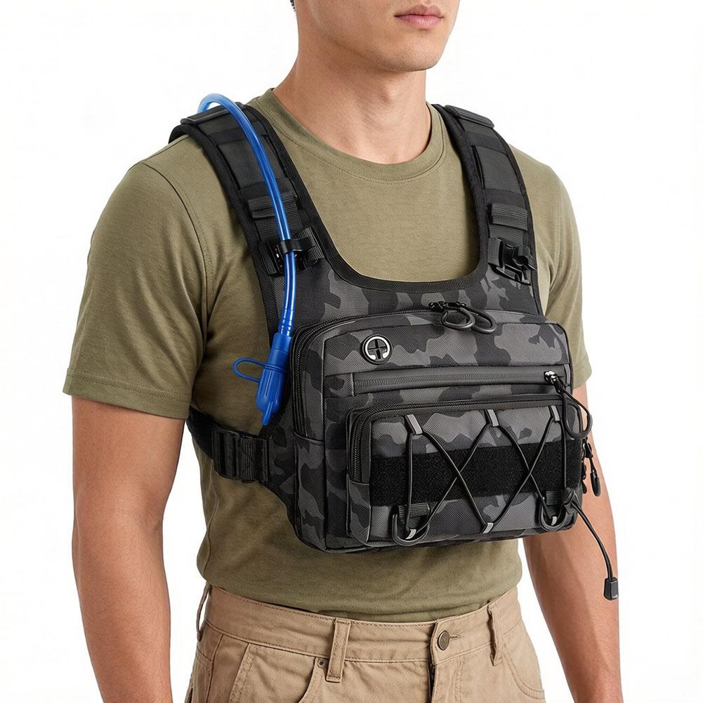 Cycling Gear Organizer Bag - Gilet idrico da corsa per ciclismo,