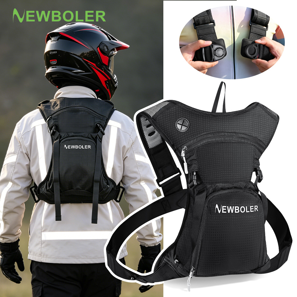 Cycling Gear Organizer Bag - Zaino idrico NEWBOLER 8L per moto,