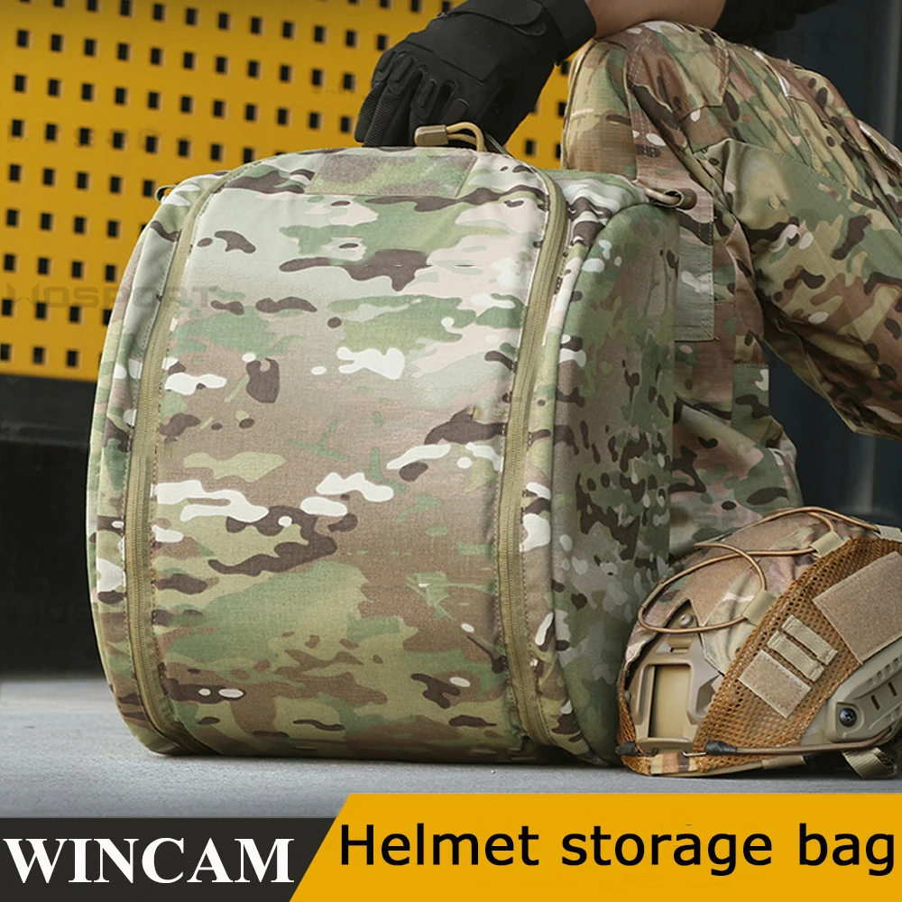 Aero Cycling Helmet - Camo Tactical Fast Helmet Bag Militar