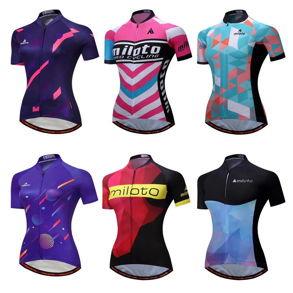 Cycling Gear Ladies - Maglia a maniche corte moda donna