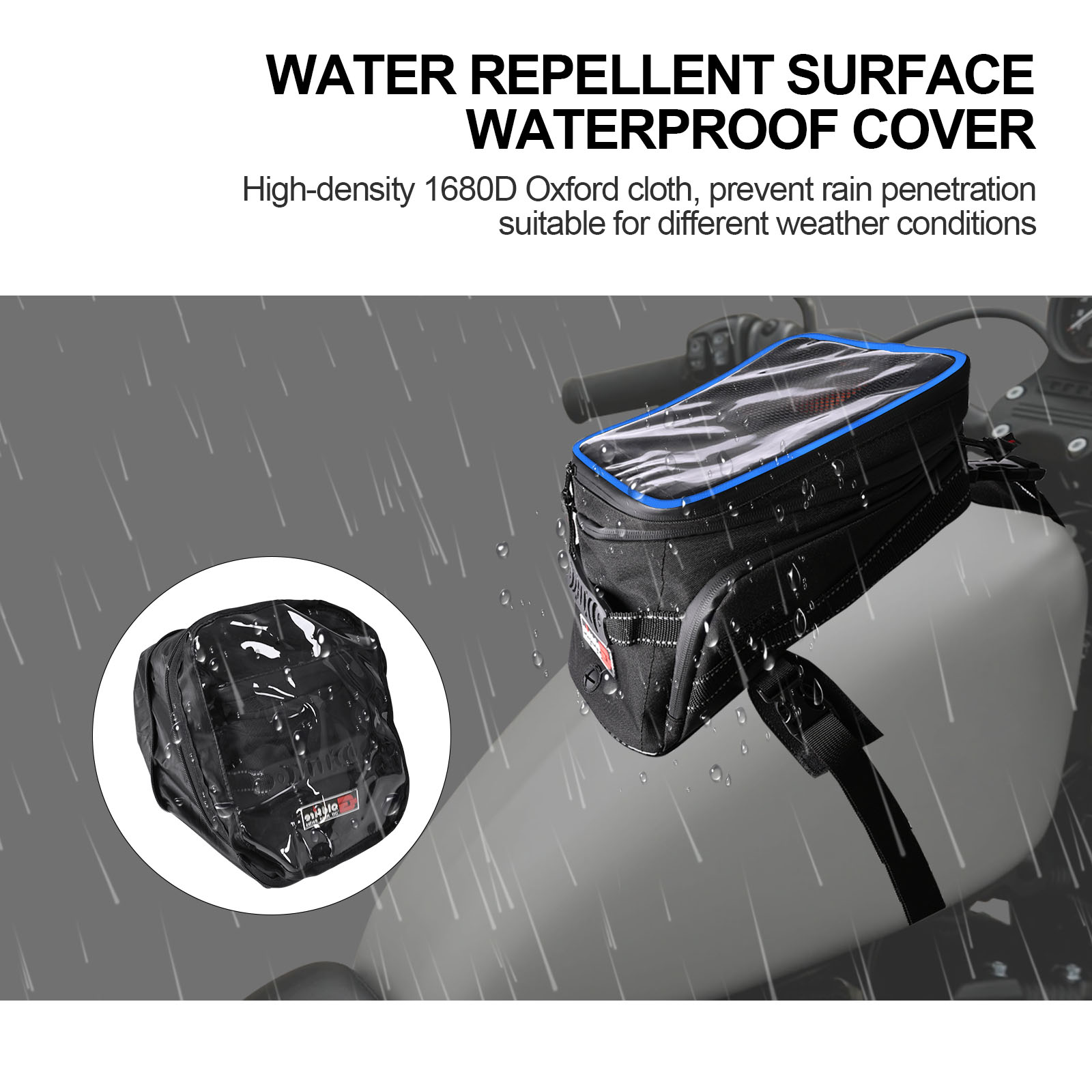 Borse da serbatoio per moto es - Cycling Gear Organizer Bag recensione e prezzo